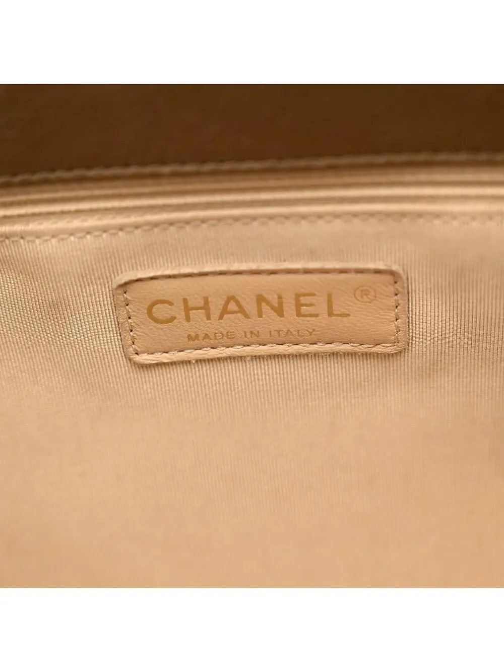 Chanel Metallic Calfskin Quilted Large #343004C19B